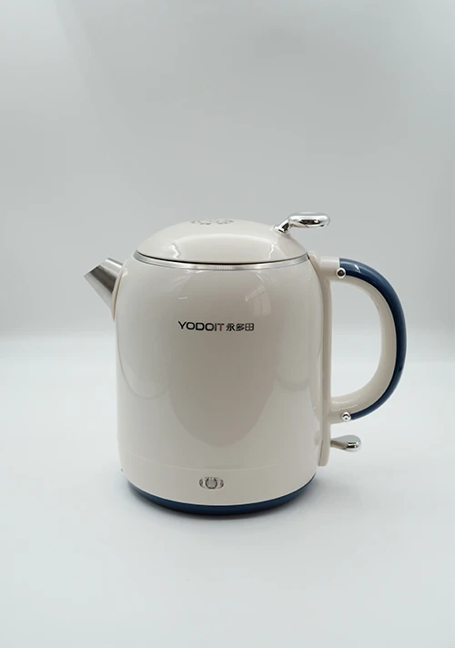 YODOIT Yomotada Doppelschichtiger elektrischer Warmwasserbereiter mit Verbr&uuml;hungsschutz im Retro-Sti