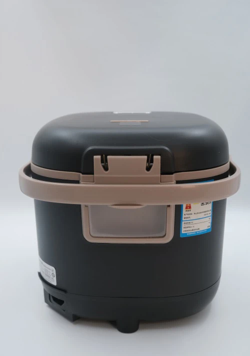 YODOIT Grauer kompakter quadratischer Kocher 1,5 l (350 W)
