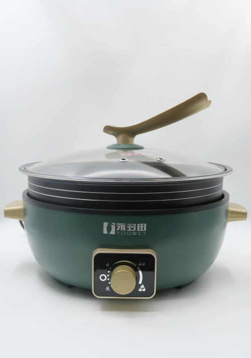 YODOIT abnehmbarer elektrischer Hot Pot (Serie mit goldenem Innentopf mit Wabenstruktur)