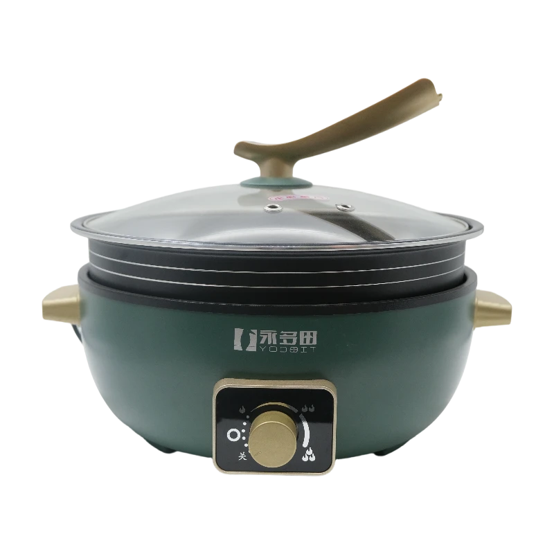 YODOIT abnehmbarer elektrischer Hot Pot (Serie mit goldenem Innentopf mit Wabenstruktur)