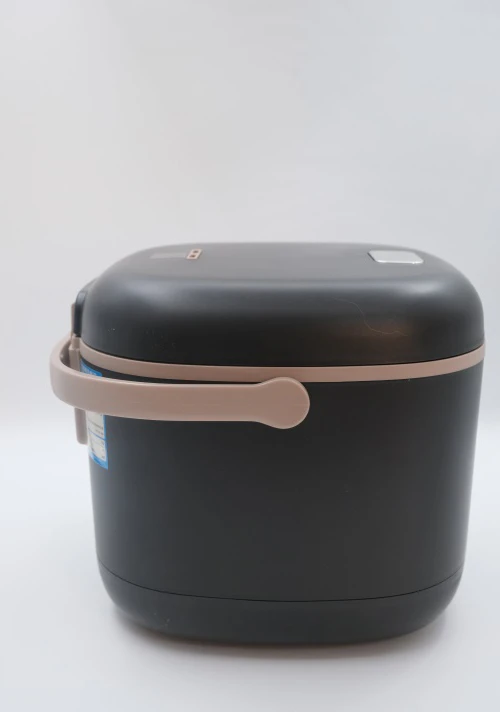 YODOIT Grauer kompakter quadratischer Kocher 1,5 l (350 W)